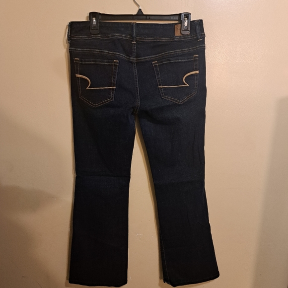 American Eagle original boot stretchy jeans 12 short - Picture 3 of 6